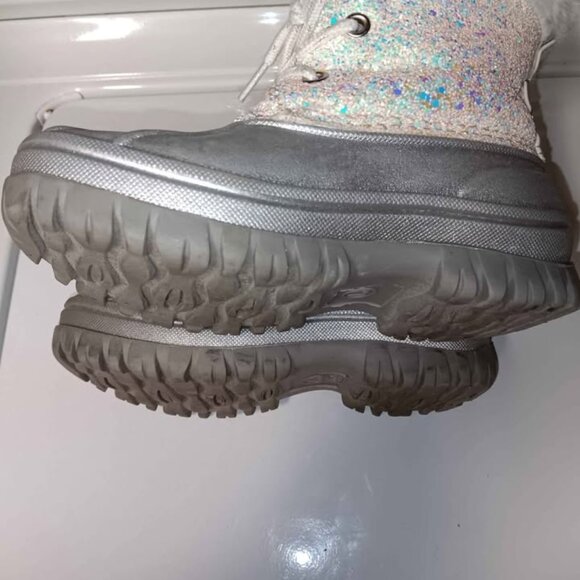 Childrens London fog glitter boots size 13 - Picture 7 of 8